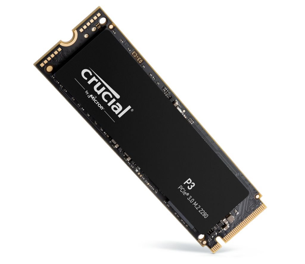 Crucial P3 500GB, M.2 NVMe 3500/1900MB/s CT500P3SSD8