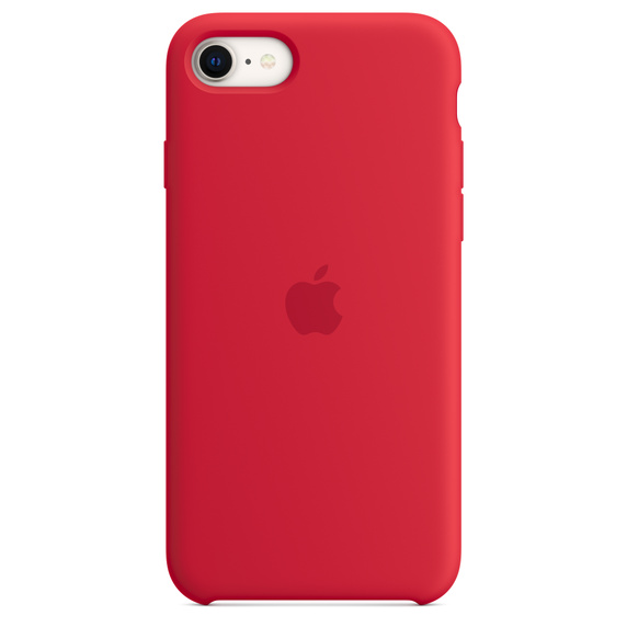 Apple iPhone SE Silicone Case - (PRODUCT)RED MN6H3ZM/A