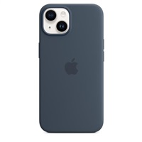 Apple iPhone 14 silikonové pouzdro s MagSafe - Storm Blue MPRV3ZM/A