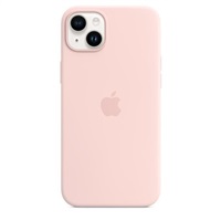 Apple iPhone 14 Plus silikonové pouzdro s MagSafe - Chalk Pink MPT73ZM/A