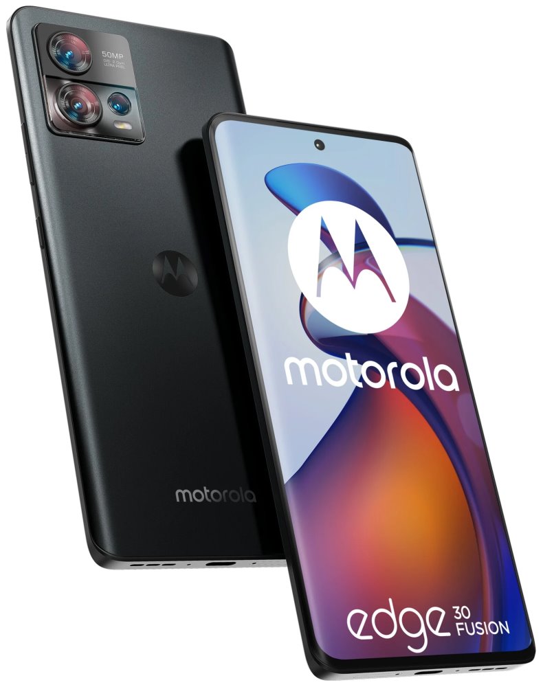 Motorola EDGE 30 FUSION, 8+128GB Dual SIM Quartz Black PAUN0006PL