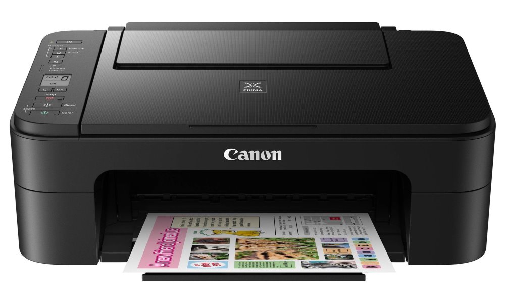 Canon PIXMA TS3355 black - barevná, MF (tisk, kopírka, sken, cloud), USB, Wi-Fi 3771C040