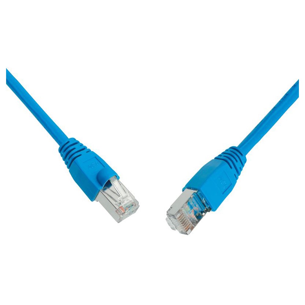 Solarix patch kabel CAT5E SFTP PVC 5m modrý 28430509