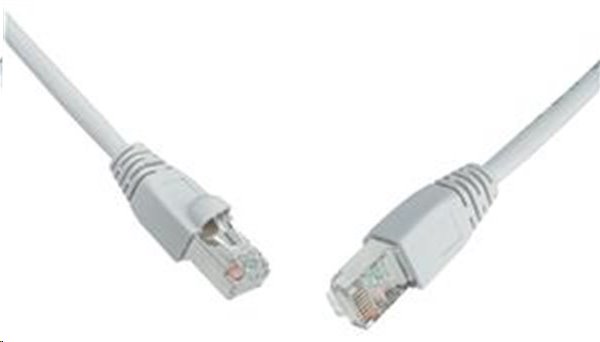 Solarix patch kabel CAT6 SFTP PVC 15m šedý snag-proof C6-315GY-15MB