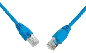 Solarix patch kabel CAT6 SFTP PVC 3m modrý snag-proof 28730309