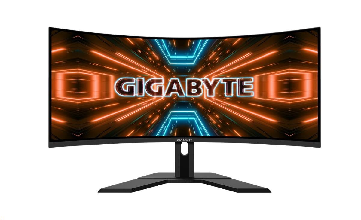 Gigabyte 34'' Gaming monitor G34WQC A, 21:9,3440:1440px,WQHD,144 Hz,VA,350cd,1ms