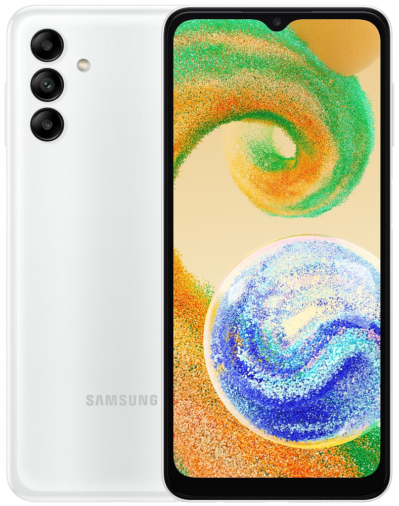 Samsung Galaxy A04, SM-A047 White 3+32GB DualSIM SM-A047FZWUEUE