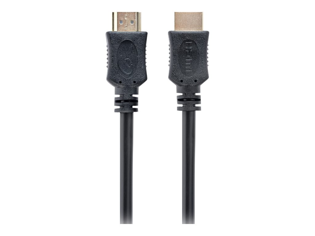 Gembird Kabel HDMI-HDMI M/M 1m, 2.0, M/M CCS Eth. černý CC-HDMI4L-1M