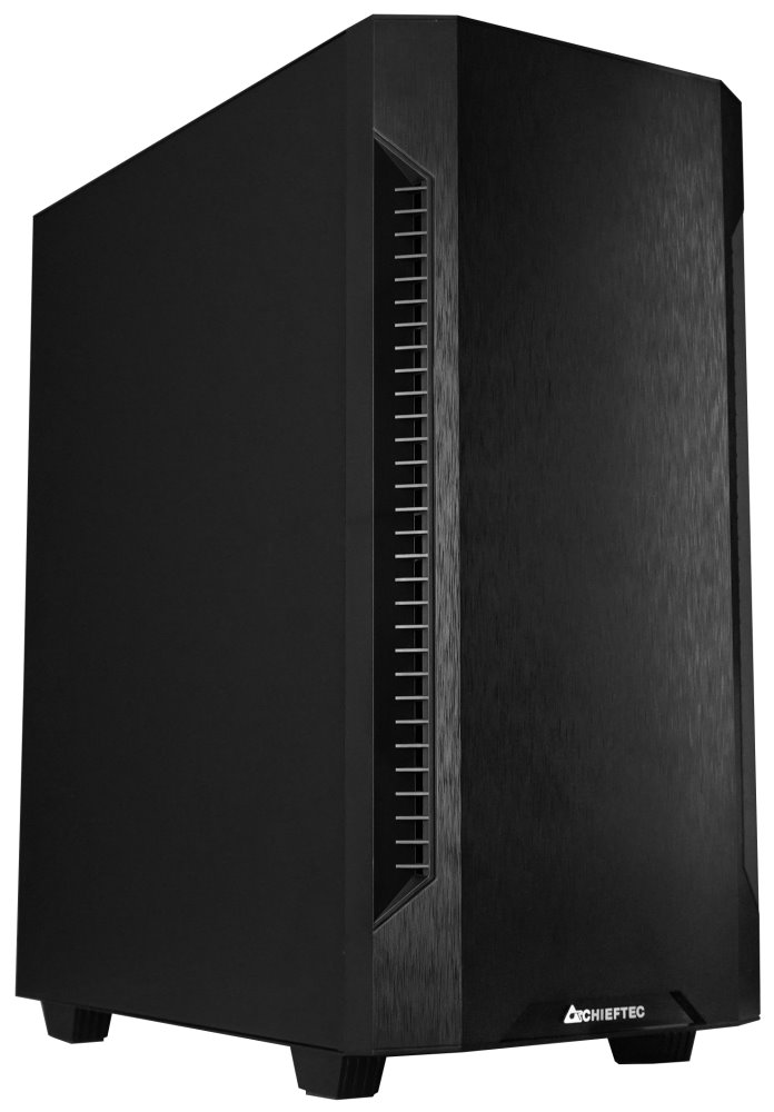 Chieftec AS-01B-OP ATX, 2x USB 3.0, 1x USB 2.0, 120mm fan, černý