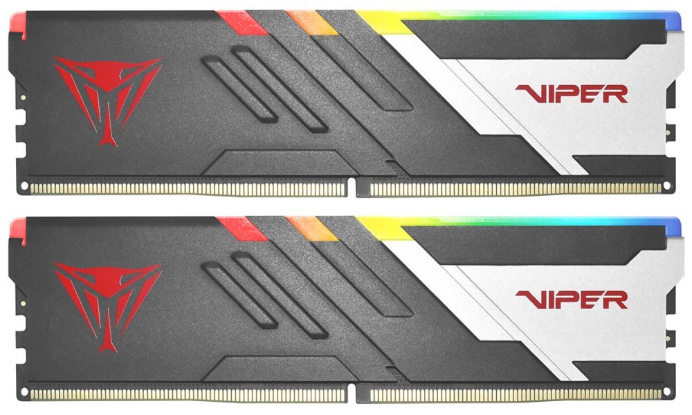 Patriot VIPER VENOM RGB 32GB, DDR5 5600MHz / DIMM / CL40 / 1,1V / Kit 2x 16GB PVVR532G560C36K