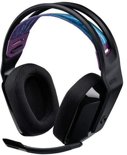 Logitech herní sluchátka G535 LIGHTSPEED, Wireless Gaming Headset, black 981-000972