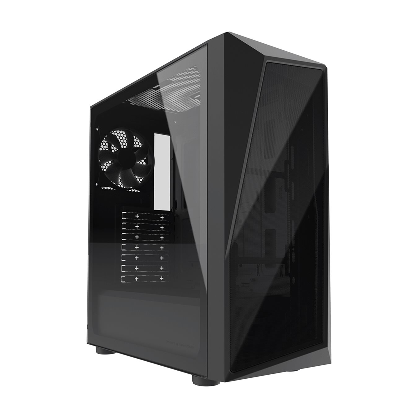 CoolerMaster CMP 520L, mini-ITX, průhledná bočnice, černá CP520-KGNN-S03