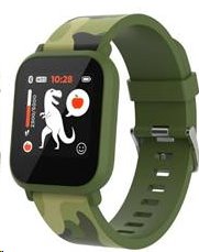 Canyon smart hodinky My Dino KW-33 GREEN/CAMO CNE-KW33GB