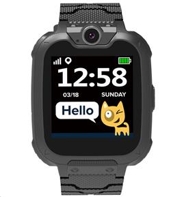 Canyon smart hodinky Tony KW-31 BLACK,1,54'' GSM, microSIM, 32MB,kamera 0.3Mpx,volání,7 her,microSD CNE-KW31BB
