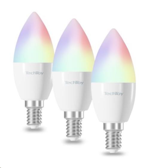 Tesla TechToy Smart Bulb RGB 4,4W E14 3pcs set TSL-LIG-E14-3PC