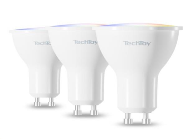 Tesla TechToy Smart Bulb RGB 4.7W GU10 ZigBee 3pcs set TSL-LIG-GU10ZB-3PC