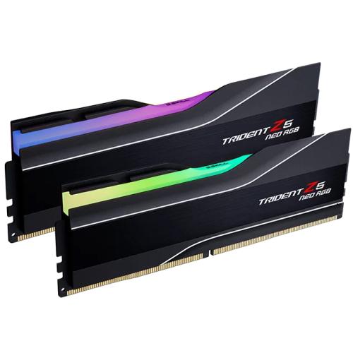 G.skill 64GB/2x32GB Trident Z5 Neo RGB, DDR5 6000MHz CL32 (AMD EXPO) Black F5-6000J3238G32GX2-TZ5NR
