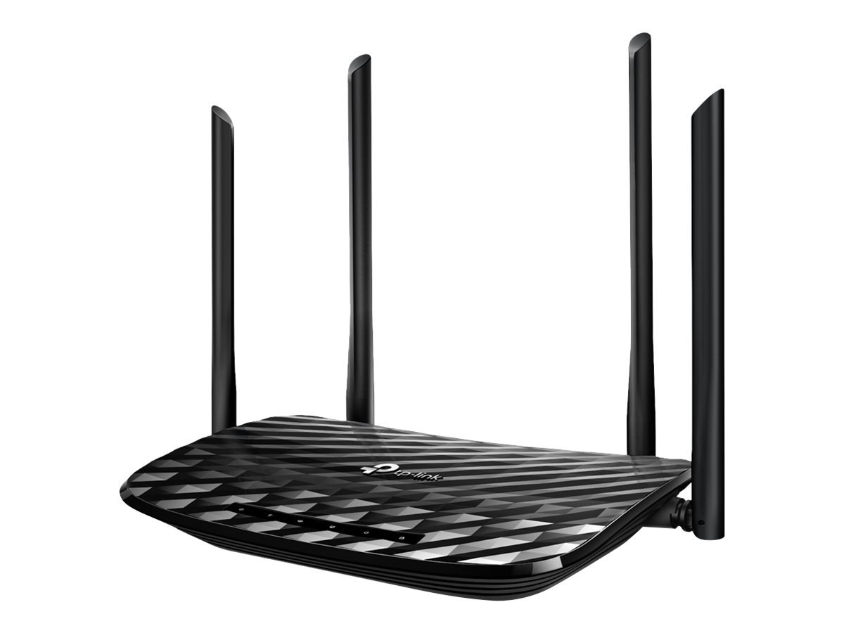 TP-Link AC1200, Dual-Band Wi-Fi Router, 867Mbps 5GHz+300Mbps 2.4GHz,5xGB Ports,Beamforming MU-MIMO ARCHER A6