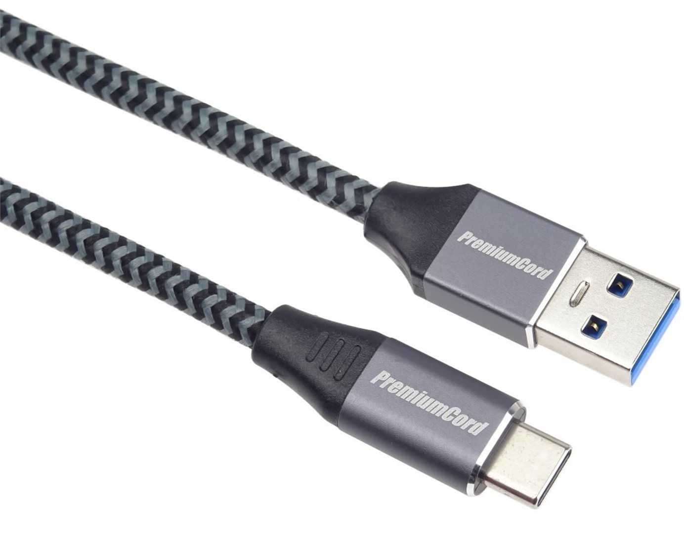 Premiumcord kabel USB-C-USB 3.0 A (USB 3.1 generation 1, 3A, 5Gbit/s) 3m oplet KU31CS3