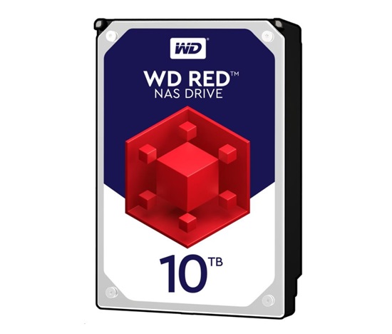 WD Red Plus 10TB, SATA 6Gb/s 3.5inch 256MB cache 7200Rpm Internal Bulk WD101EFBX
