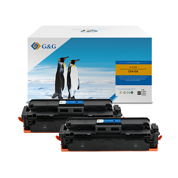 G&G kompatibilní toner s HP CF410X, NT-PH410XBK, HP 410X, black, 6500str., high capacity