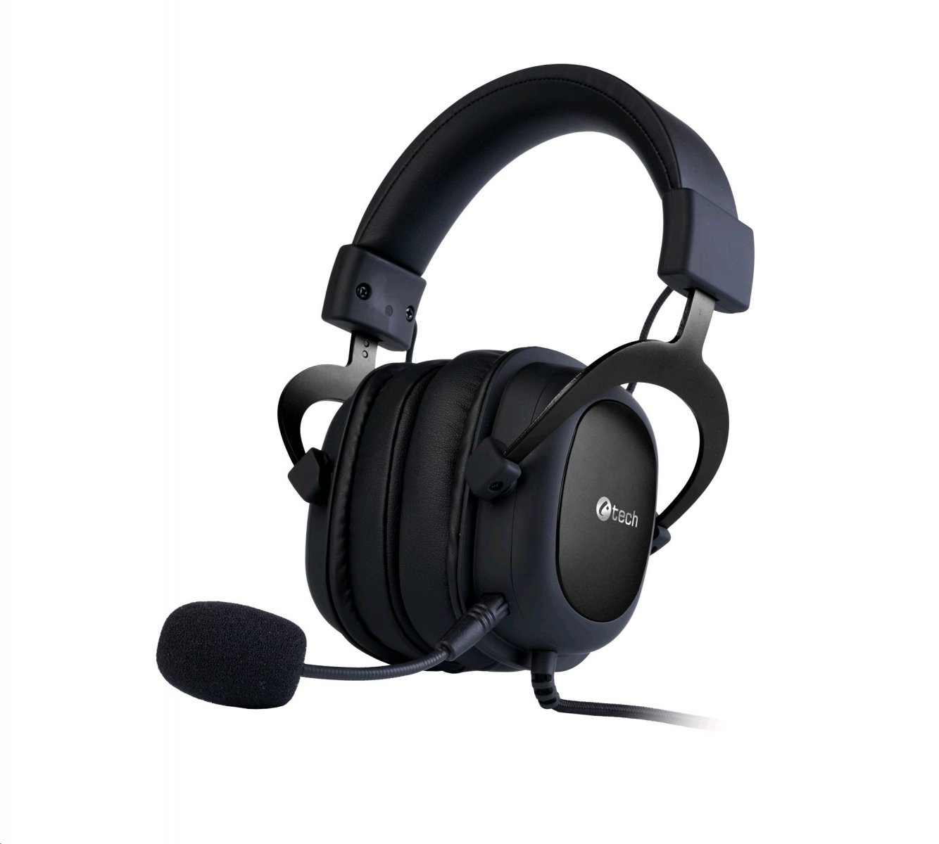 C-Tech Herní sluchátka Archon V2 (GHS-23B), pro-gaming, PC/PS/XBOX/ANDROID, černá