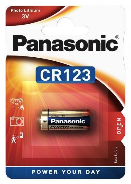 Panasonic Lithiové - FOTO baterie CR-123AL/1BP 3V (blistr - 1ks) SPPA-CR123