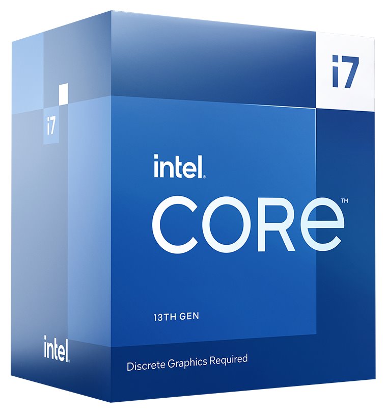 Intel Core i7-13700F, Raptor Lake, LGA1700, max. 5,2GHz, 16C/24T, 30MB, 65W TDP, bez VGA, BOX BX8071513700F