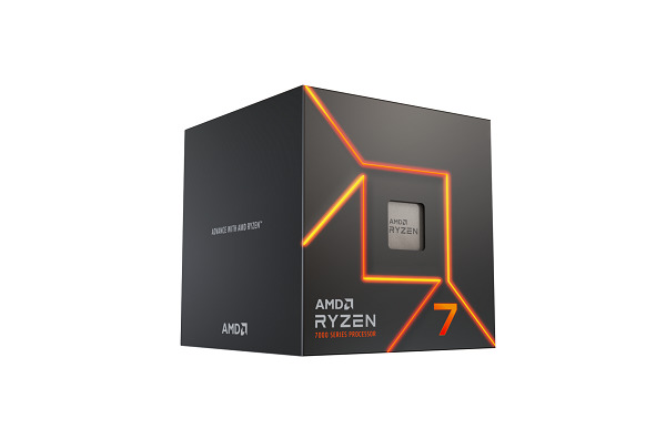AMD Ryzen 7 7700, LGA AM5, max. 5,3GHz, 8C/16T, 40MB, 65W TDP, BOX vč. chladiče Wraith Prism 100-100000592BOX