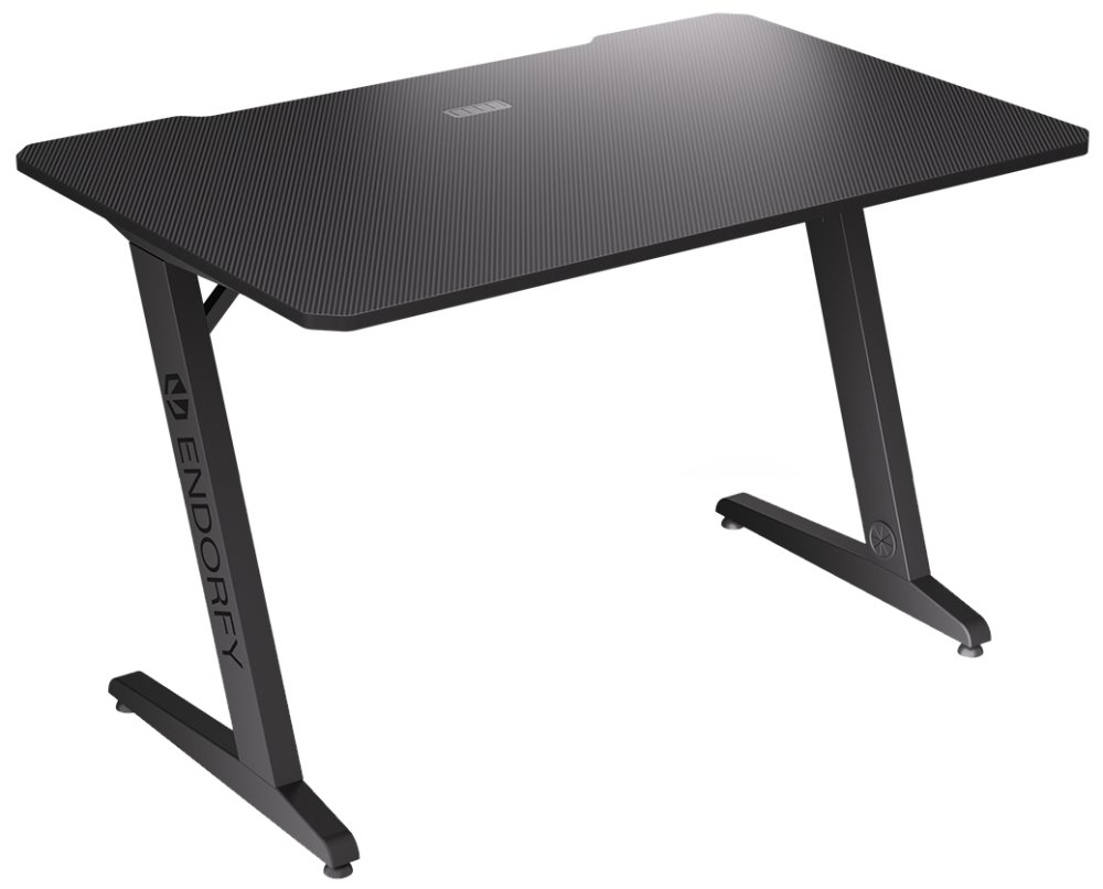 Endorfy herní stůl Atlas S, 114cm x 74cm, nosnost 80 kg, prostor na kabeláž, černý EY8E001