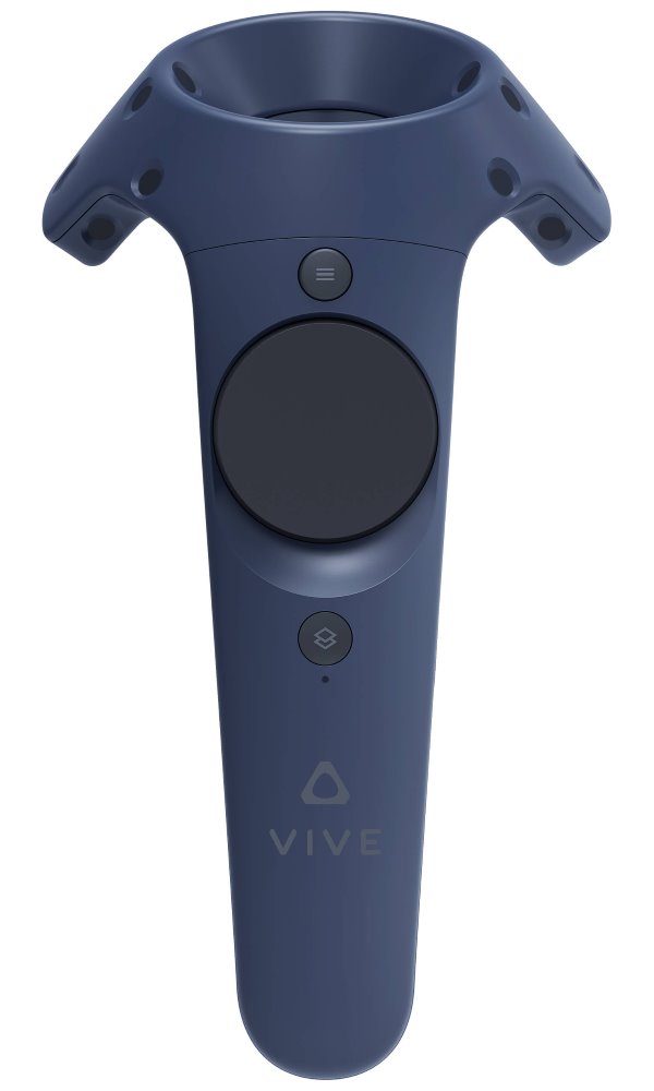 HTC Vive Controller 2.0 (2018), pohybový ovladač pro Vive a Vice Pro, modrá/černá 99HANM003-00