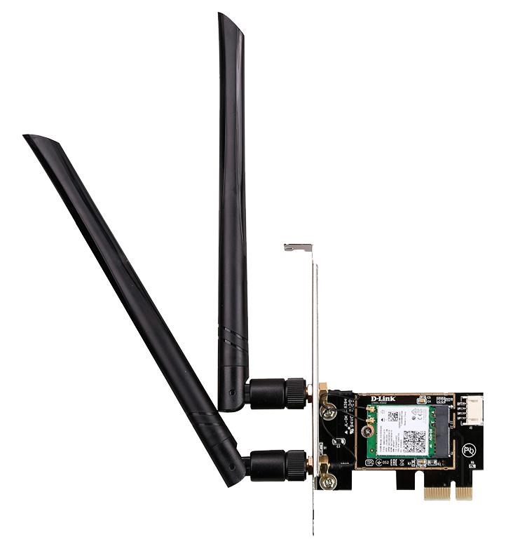 D-link DWA-X582 AX3000 Wi-Fi 6 PCIe Adapter with Bluetooth 5.0
