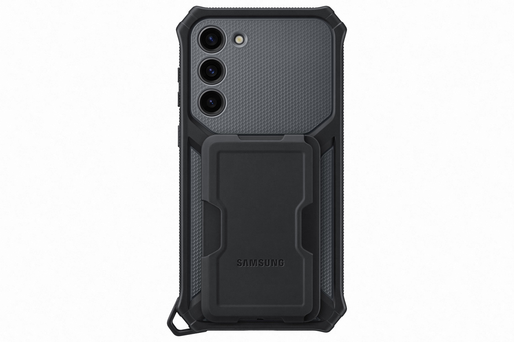 Samsung Ochranný kryt s odnímatelným úchytem na příslušenství pro Galaxy S23 Titan EF-RS911CBEGWW