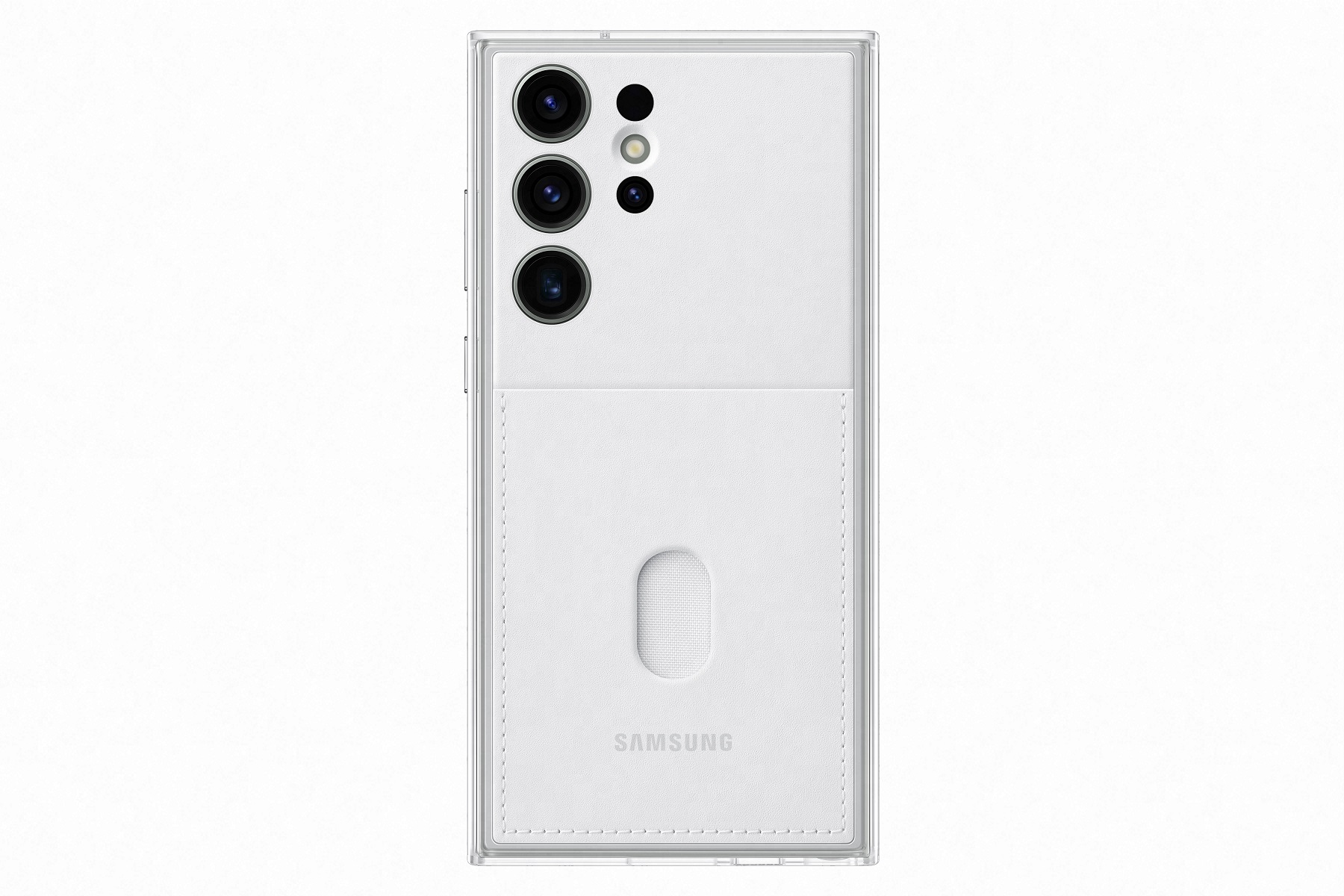Samsung Ochranný kryt Frame pro Galaxy S23 Ultra White EF-MS918CWEGWW
