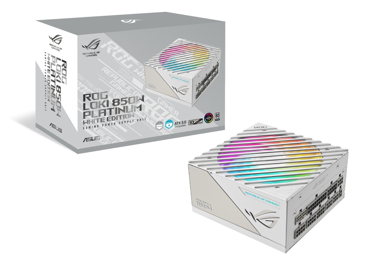Asus ROG-LOKI-850P-SFX-L-GAMING White Edition 90YE00N2-B0NA00