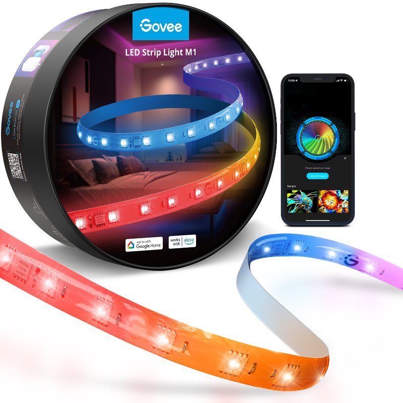 Govee 16.4ft RGBICW LED Strip Lights (5 meter) H61E13D1