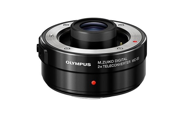 Olympus Telekonvertor MC-20 pro objektivy 40-150mm PRO a 300mm PRO (2x) V321240BW000