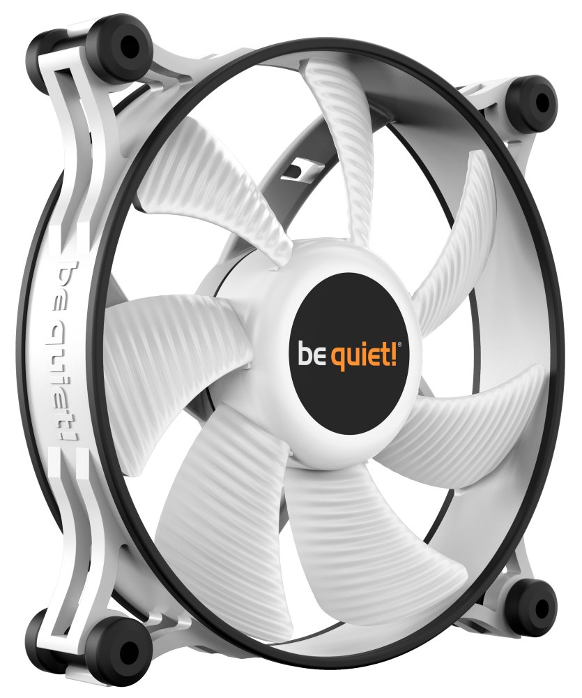 Be quiet! ventilátor Shadow Wings 2 White, 120mm / PWM / 4-pin / 15,9dBa BL089