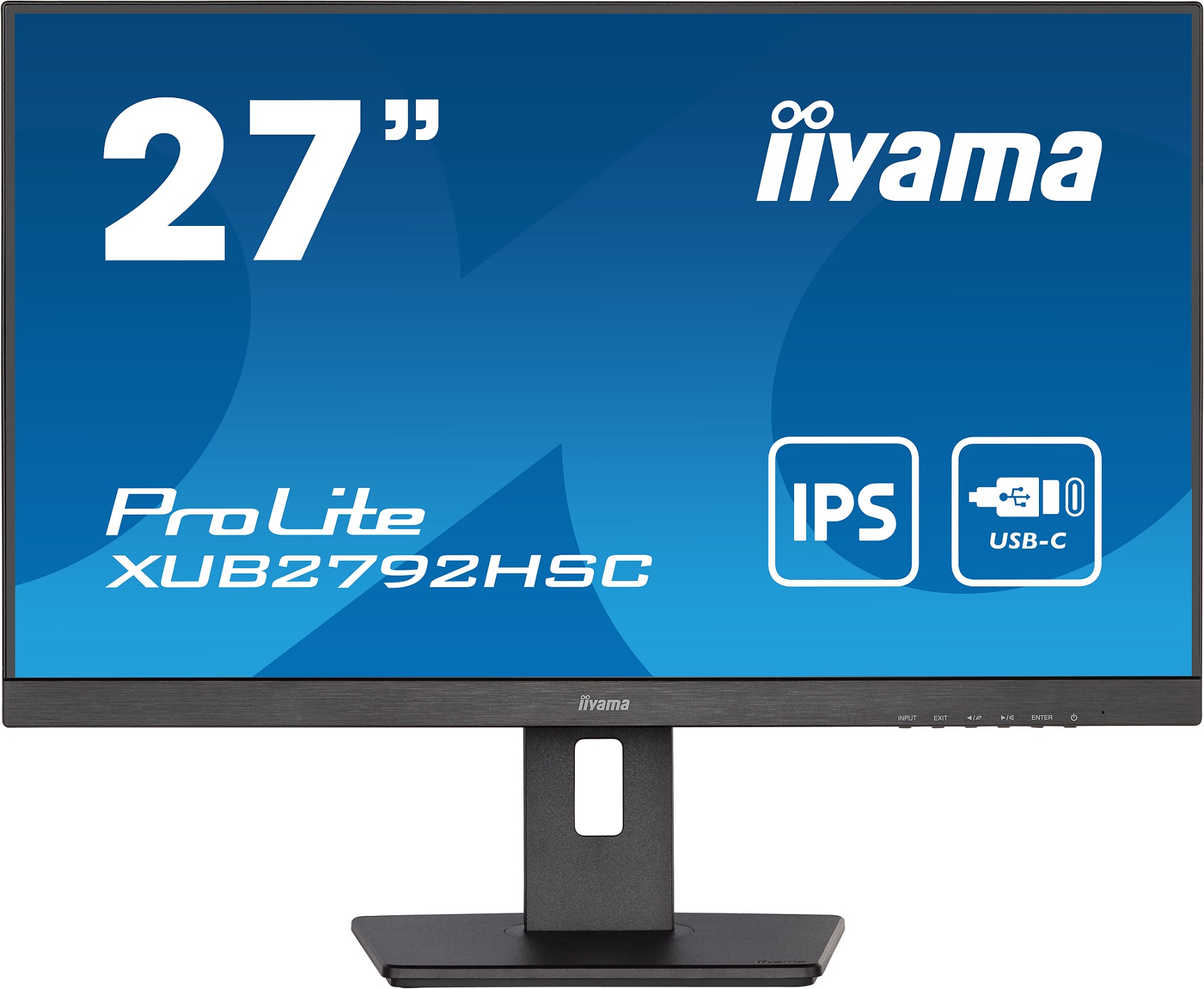 Iiyama 27" XUB2792HSC-B5, IPS,FHD,USB-C,HDMI,DP,rep