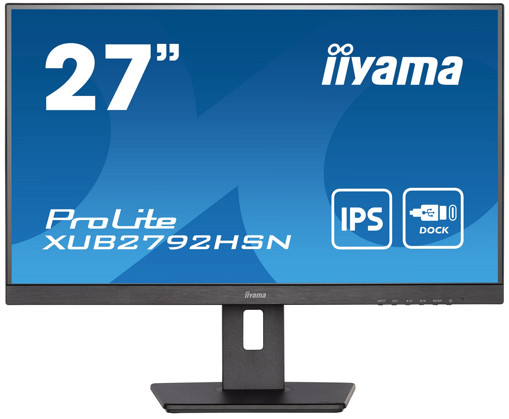 Iiyama 27" XUB2792HSN-B5, IPS,FHD,USB-C,HDMI,DP,rep