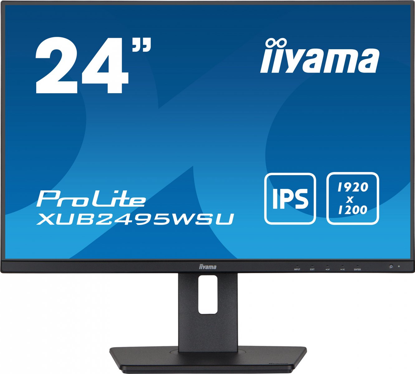 Iiyama 24" XUB2495WSU-B5, IPS,1920x1200,HDMI,DP