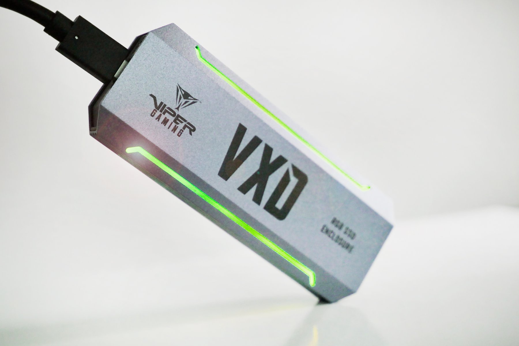 Patriot VXD externí box USB 3.2 M.2 NVMe SSD RGB PV860UPRGM