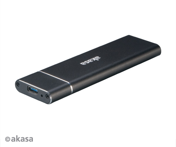 Akasa USB 3.1 Gen 2 externí rámeček pro M.2 SSD AK-ENU3M2-02