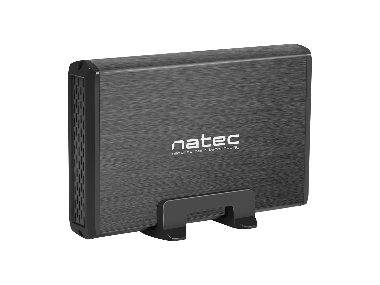 Natec Externí box pro HDD 3,5" USB 3.0 Rhino, černý, včetně napájecího adaptéru NKZ-0448