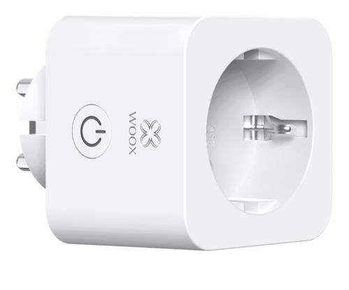 WOOX R6113-4pack smart plug, chytrá zásuvka DE/Schuko bez kolíku, 4ks, WiFi 16A, s měřením,Tuya