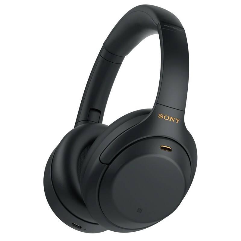 Sony bezdrátová sluchátka WH-1000XM4, EU, černá WH1000XM4B