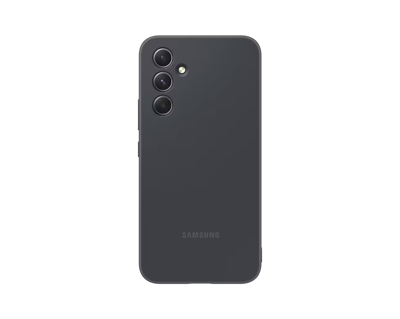 Samsung Silikonový zadní kryt pro Galaxy A54 Black EF-PA546TBEGWW