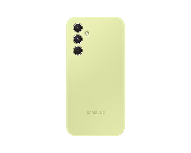 Samsung Silikonový zadní kryt pro Galaxy A54 Lime EF-PA546TGEGWW