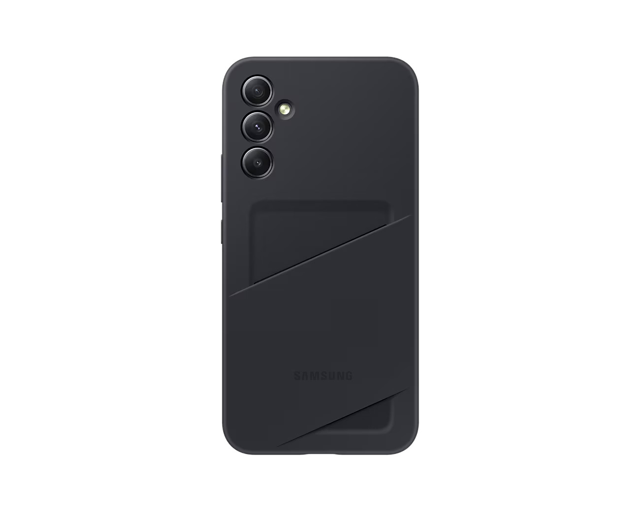 Samsung Zadní kryt s kapsou na kartu pro Galaxy A34 Black EF-OA346TBEGWW