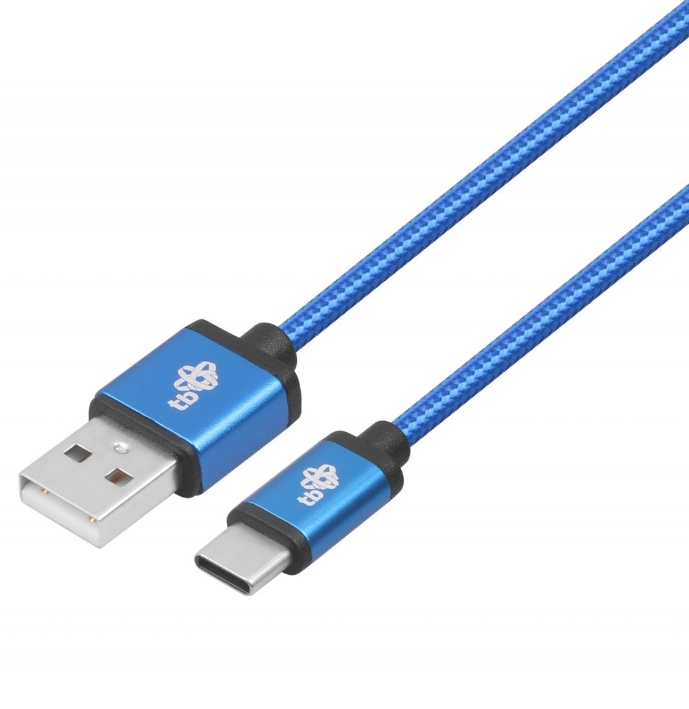 TB Touch USB-USB C kabel, 1,5m, modrý AKTBXKUCSBA15PN